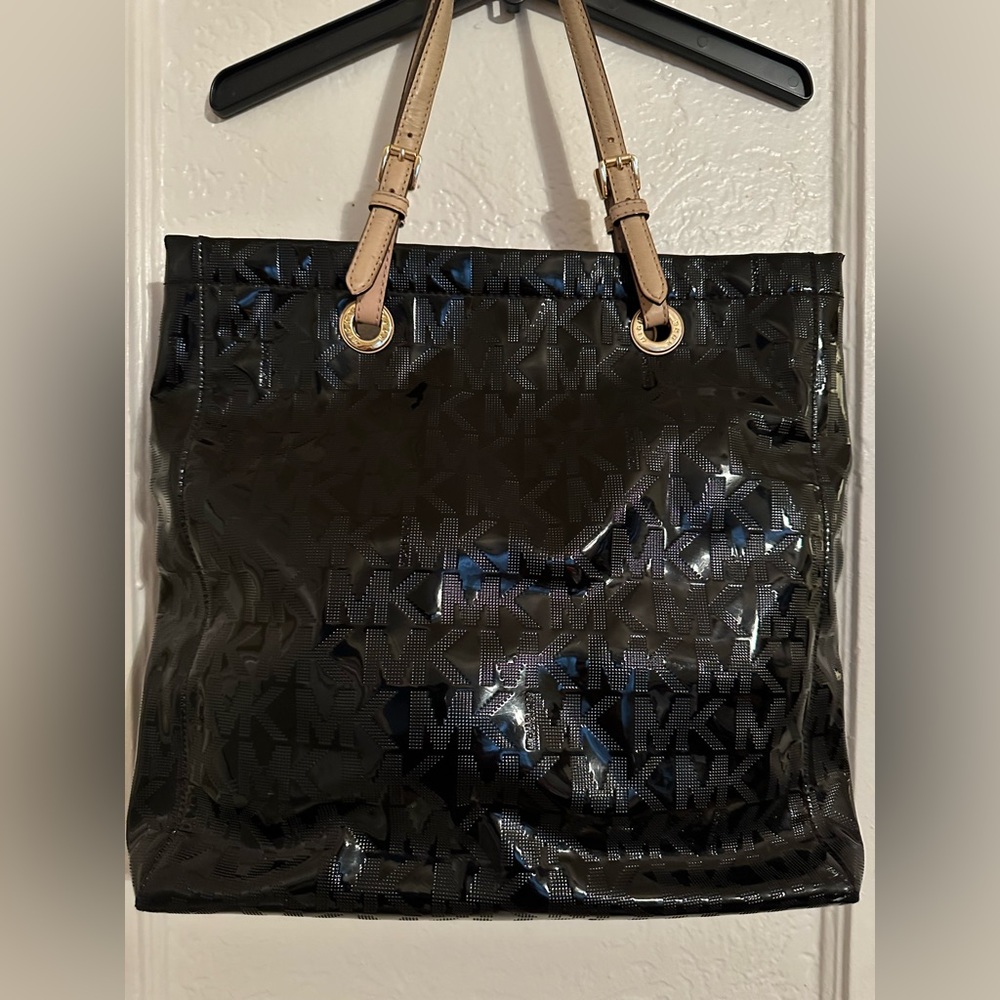 Michael Kors (MK Logo) Patent Leather Tote
